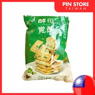 [盛香珍]Yeast Awakening Soda Crackers Seaweed Spring Onion Flavor | 酵母觉醒苏打饼干 紫菜青葱口味 | PinStore Taiwan