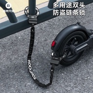 Rock Brothers Anti-theft Bicycle Lock Electric Scooter Chain Lock Scooter Chain Ring Lock Mountain R