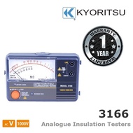 KYORITSU 3166 Analogue Insulation Testers