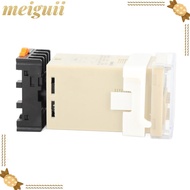 MEIGUII Digital Time Relay, 0.01S-99H99M DH48S‑2Z Time Relay, Precision Timing with Socket Base 220V
