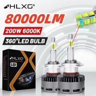 H4 LED 80000LM 360 CSP 200W LED H7 H11 H1 Car Headlights Bulbs H8 H9 9005 HB3 9006 HB4 9012 HIR2 Canbus No Error 6000K 12V 24V