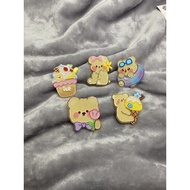 [Y Clip] Cute Bear Fringe Clip Glittery Sparkle