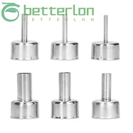 BETTER-LONTIME 858D Hot Air Rework Station Nozzle, Stainless Steel High Temperature for SMD Rework S