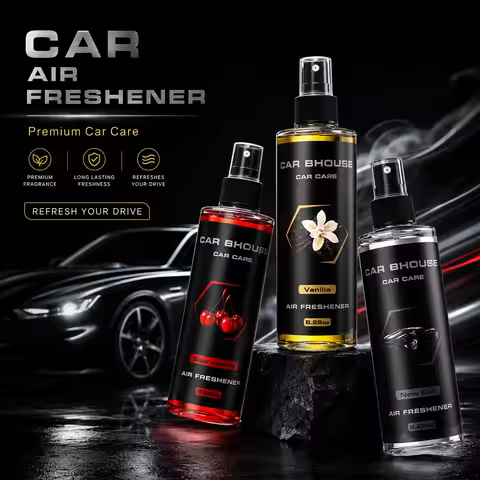 7 Scents Premium Car Fragrance Spray, 245ml/8.29oz Large Capacity, Long-Lasting Fragrance, Suitable 