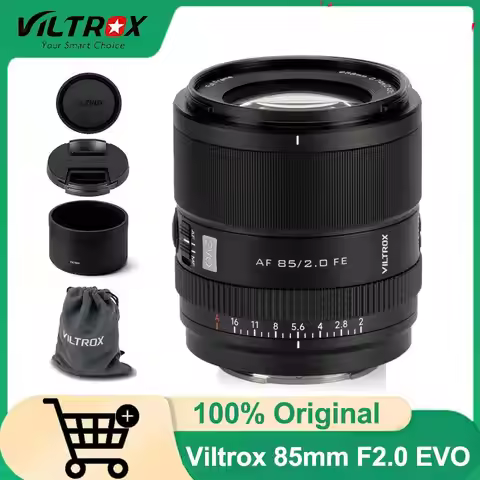 VILTROX 85mm F2.0 EVO FE Full Frame Lens for Sony E, STM Auto Focus Medium Telephoto Prime Lens for 