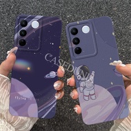Vivo V27 5g / V27e / V30 Silicone Bumper - Motif Pl4net Un9u -Softcase - Tpu - Protector
