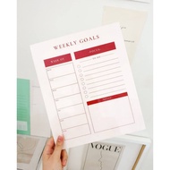Planner Board - Classic, Floral - planner Whiteboard