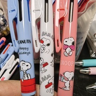 Puffocatˇ Japan jetstream New Snoopy Miffy Rabbit School Bear Tricolor Ballpoint Pen Module Pen 0.5