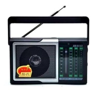 Portable rechargeable AM/FM/SW 3-band radio AM941AR