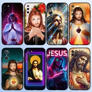 for Huawei Nova 2i 2 Lite 3 3i 4E 5i 5T 7 10 SE 8i Y61 Believing in Jesus 4Y16 TPU Black Soft Silico