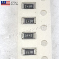 10PCS Taiwan-Grade 8.2R ±1%, 1206 SMD Resistor (8R20)