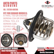 NISSAN THERMOSTAT UPPER (95.0) 21230-6N20A X-TRAIL T30 SERENA C24 QR ENGINE MURANO Z50 Z51 2.5