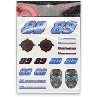 Opportunity Dream 24 Jorge Martin 89 Large Set Stickers [MotoGP Official]