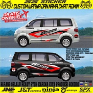 APV Car Stickers, Latest APV Spoon Sport Stickers