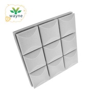wayne12 Piece Soundproofing Foam Panels, Gray Polyurethane Acoustic Foam Panels High Density