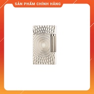 Hộp Quẹt Bật Lửa Dupont Gas Đá D39T Họa Tiết Khắc Hoa Văn Đẹp Độc Lạ - Dùng Gas Đá Cao Cấp