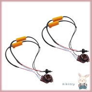 HIK Aluminum Shell Bulb Fault Eliminators 3157 4157 for Multiple Vehicle Lights Use
