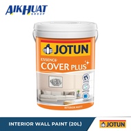 20L Jotun Essence Cover Plus White (Matt) | Interior Wall Paint | Cat Putih Dalam Dinding Rumah (Tidak Kilat)