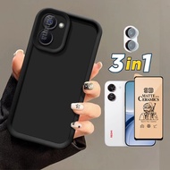 3in1 Redmi Turbo 5 Shockproof Phone Case for Redmi Turbo 5 Max Turbo4 Pro Note 14 A5 A3 Tempered Gla