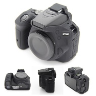 for Nikon D5500 D5600 Soft Silicone Armor Skin Camera Case Protective Cover Housing Bag Body Protect