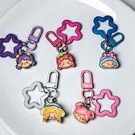GANTUNGAN Keychain Cute, Unique Pastel Keychain Head, Attractive, Functional Design for Everyday Key