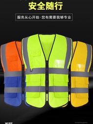 ·|- Reflective Safety Vest Construction Vest Traffic Construction Site Reflective Clothing Jacket Re