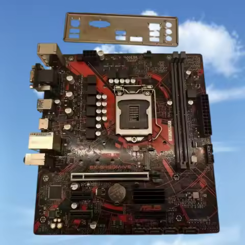 ASUS EX-B460 M-V5 motherboard LGA120 0 interface supports 10/11th generation Core i7 DDR4 memory and