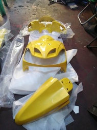 FRONT COVER FAIRING MIO SPORTY SOULTY YELLOW 3PCS FENDER COWLING FRONT TOP COVER