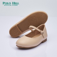 POLO HILL Kid Girl Ballerina Flats Shoes PGSL-GS500 (Black/Beige)