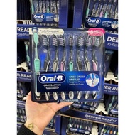 [100% GENUINE] ORAL B 3D WHITE BRUSH SET OF 8
