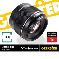Yongnuo 50mm f1.8 DA DSM SONY / FUJI เลนส์ ออโต้โฟกัส สำหรับ Mirrorless ( YN AUTO FOCUS Lens 50 mm f 1.8 AF MF เลนส์ละลาย หน้าชัดหลังเบลอ สำหรับ กล้อง Sony  เมาท์ E FE NEX X FX Mount ฟูจิ โซนี่ Geekster )
