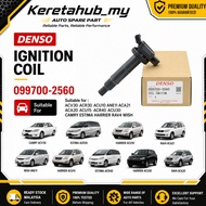 DENSO 099700-2560 Ignition Coil 1PC For Toyota Camry Estima Harrier RAV4 Wish ACV30 ACR30 ACU10