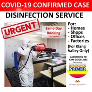 Covid19 Confirmed Case Disinfection Service / Pembasmian Virus Covid19