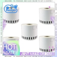 5 Refill Rolls Compatible DK-22205 Label 62mmx30.48M Continuous Compatible for Brother Label Printer