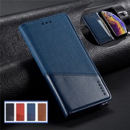 For Samsung S23 S22 S22+ S21 Ultra S21 FE Casing Automatic Suction Leather Case Magnetic Anti-theft Brush Business Flip Phone Cases