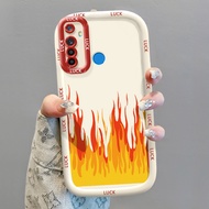 Case Realme 5 5i 5s 6i C3 C3i Narzo 10 Narzo 10A Narzo 20A Silicon Case Fire Cartoon