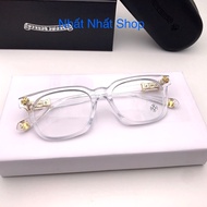 Chrome Hearts Cox Ucker glasses with white and yellow near-sighted frames 2273