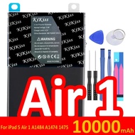 Tablet Battery for Apple IPad 5 & Air 1 Replacement Bateria A1474 A1475 A1476 A1822 A1823 A1893 A195