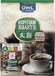 Owl Kopitiam Roast and Ground Kopi-O Kosong, 20 x 200g