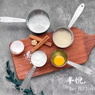 Stainless Steel Measuring Cup Kitchen Baking Tool with Scale Measuring Spoon Measuring Cup Seasoning