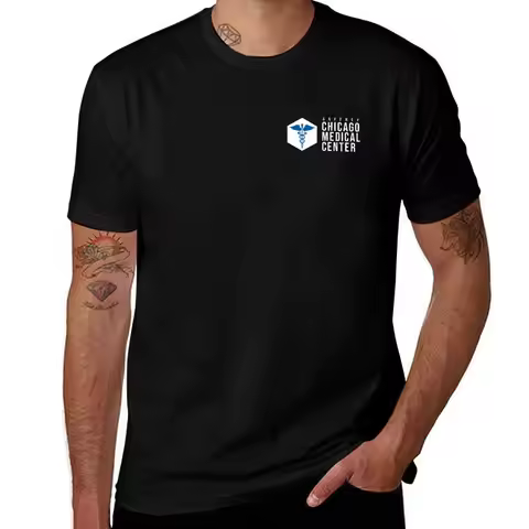 CHICAGO MED LOGO T-Shirt t shirt custom print t shirts cotton 100% T-Shirt