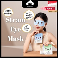 [SG] Upgraded Steam Spa Eye Mask TCM Formula | Heat pack | Heat Pad | Warmer | Sleep Mask | Eye Pack