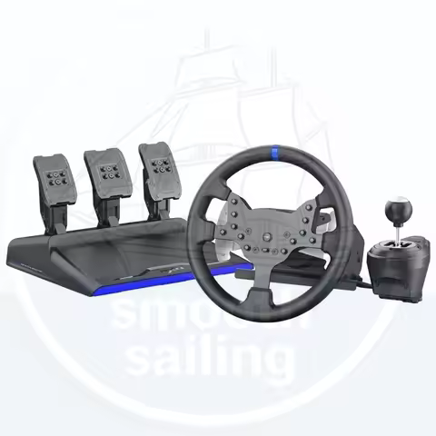 PXN V99 Racing Wheel Simulator Gaming Steering Wheel 3.2Nm Force Feedback for PC Windows 7/8/10/11,P