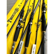 AWASHIMA TWITCHER SPINNING/BAITCASTING(BC) FISHING ROD