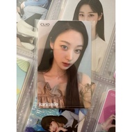 Aespa GISELLE CLIO ROUND 1 PHOTOCARD r1 pob benefit version ver v1