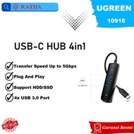 Ugreen USB-C HUB 3.0 External 4 Port USB 20cm CM416 10916