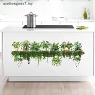 ayellowgodx7 Green Dill Leaves Hanging Basket Wall Stiers Bedroom Living Room Wall Beautification Gr