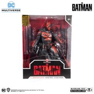 全新現貨 代理版 麥法蘭 DC Multiverse 12吋 金標 蝙蝠俠 黑紅版 2022 電影 羅伯派汀森 雕像