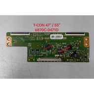 LG 6870C-0471D  47"/ 55" T-CON BOARD ORIGINAL TV tcon