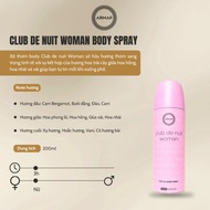 Xịt Body Spray ARMAF Club De Nuit  200ML